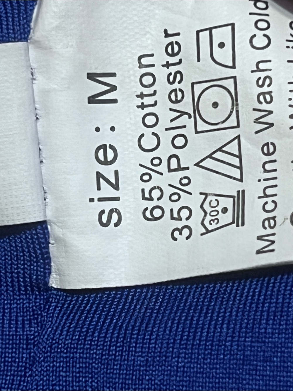 Cobalt Blue Spaghetti Strap Crop Top - Picture 3 of 3